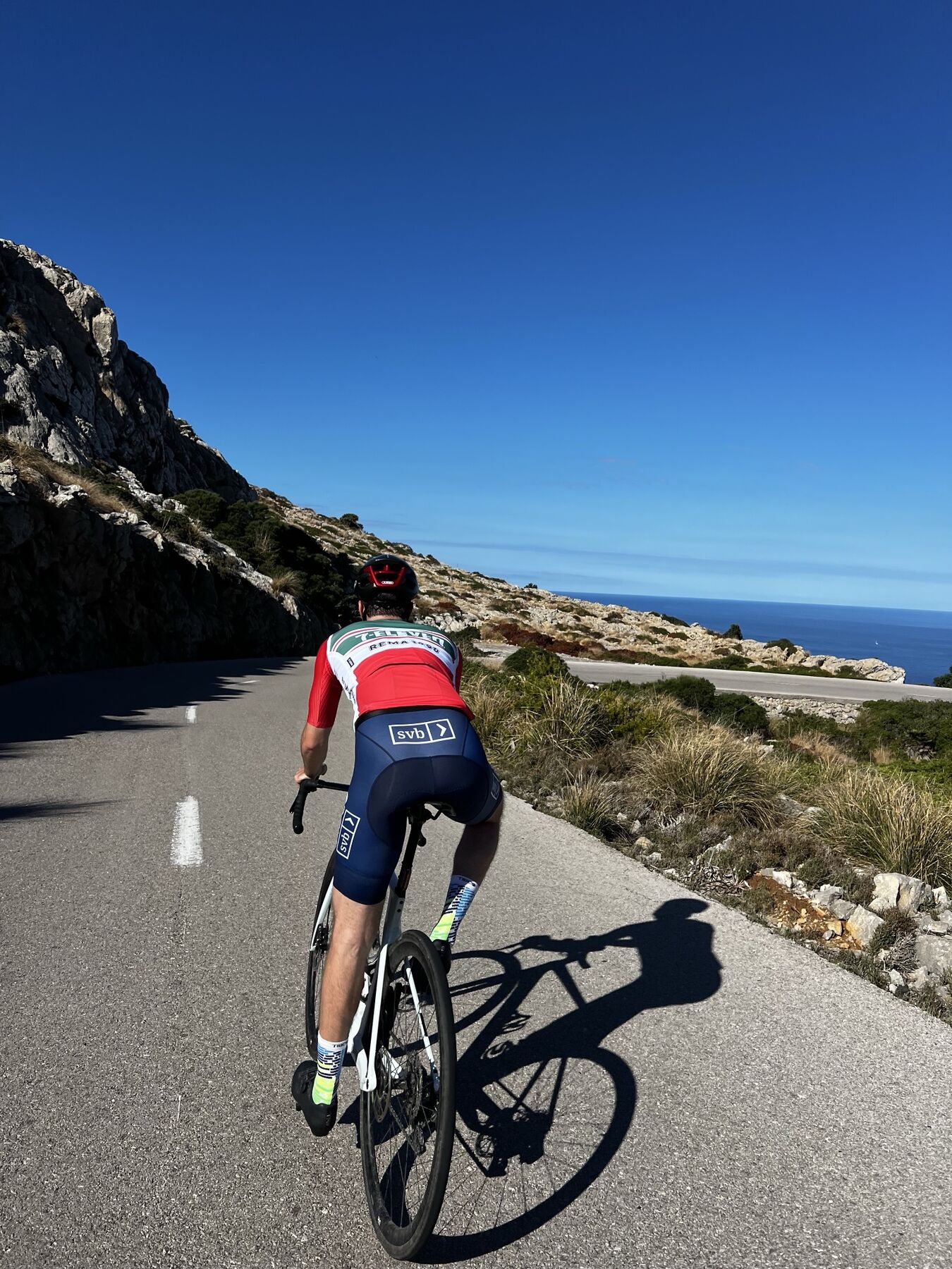 Julian Serra on his bike